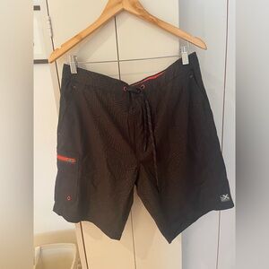 NWOT ZeroXposur Black Men's Swim Shorts